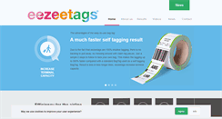 Desktop Screenshot of eezeetags.com